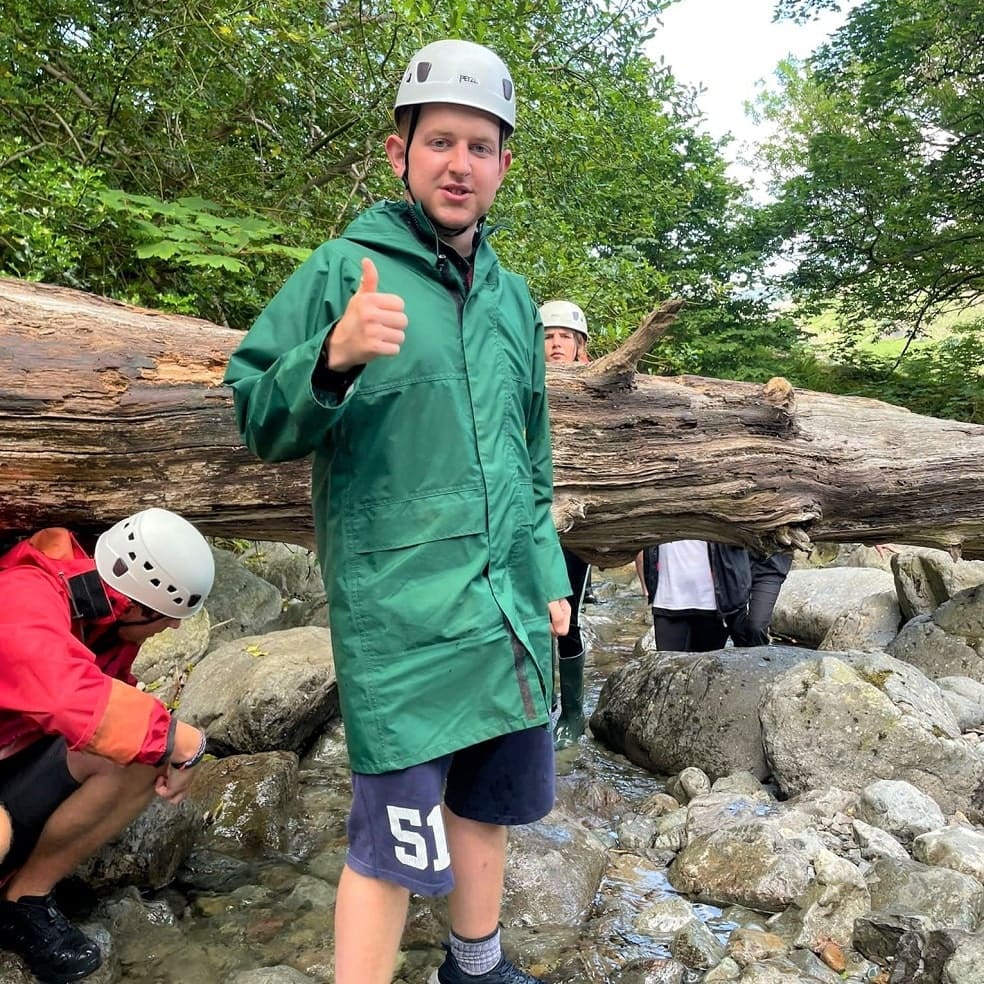 Pathway skills for life teens coasteering climbing caving dartington devon