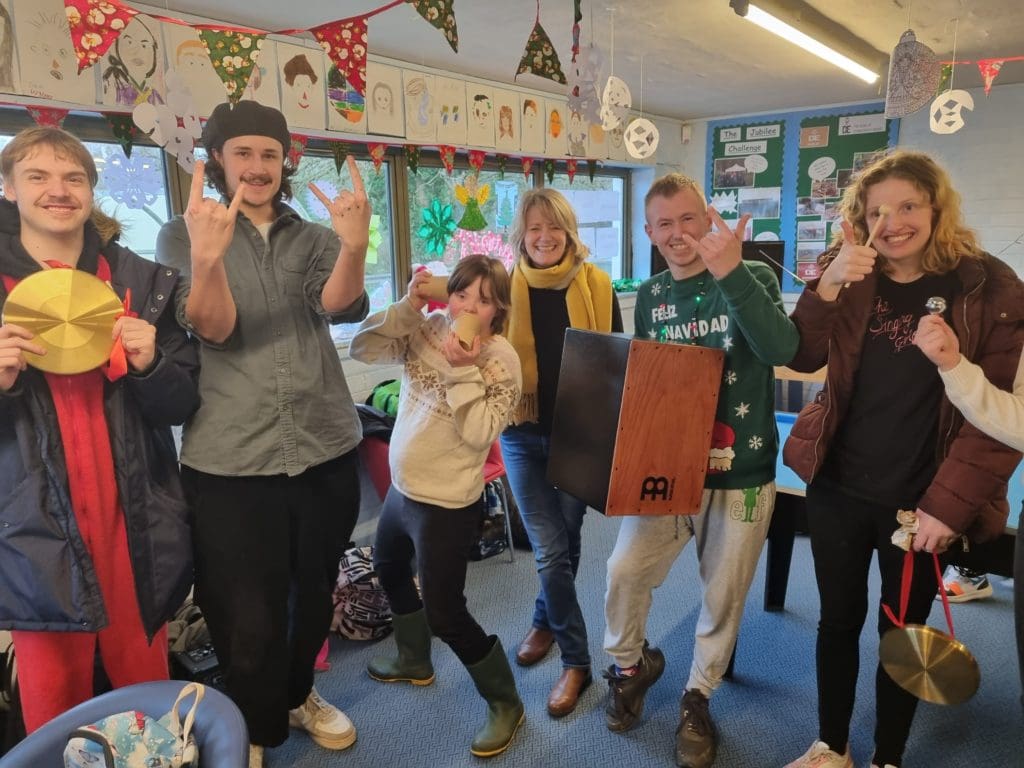A harmonious gesture: indoor self storage totnes brings musical joy to lifeworks 1