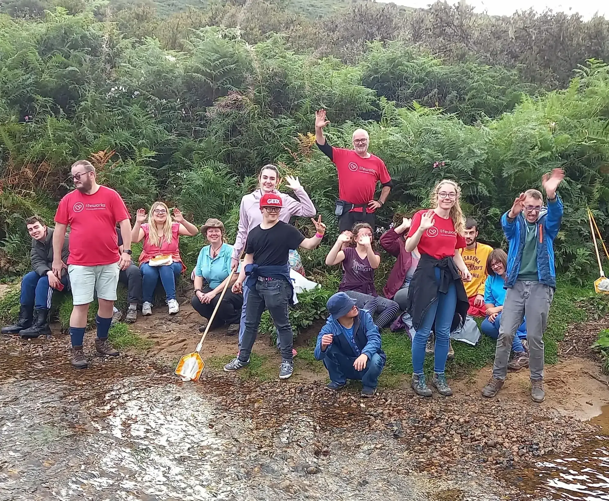 Pathway to independence outdoor group children teens dartington devon
